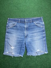 Vintage 70s Women s Cutoff Jorts Talon Zipper 36 Denim Shorts