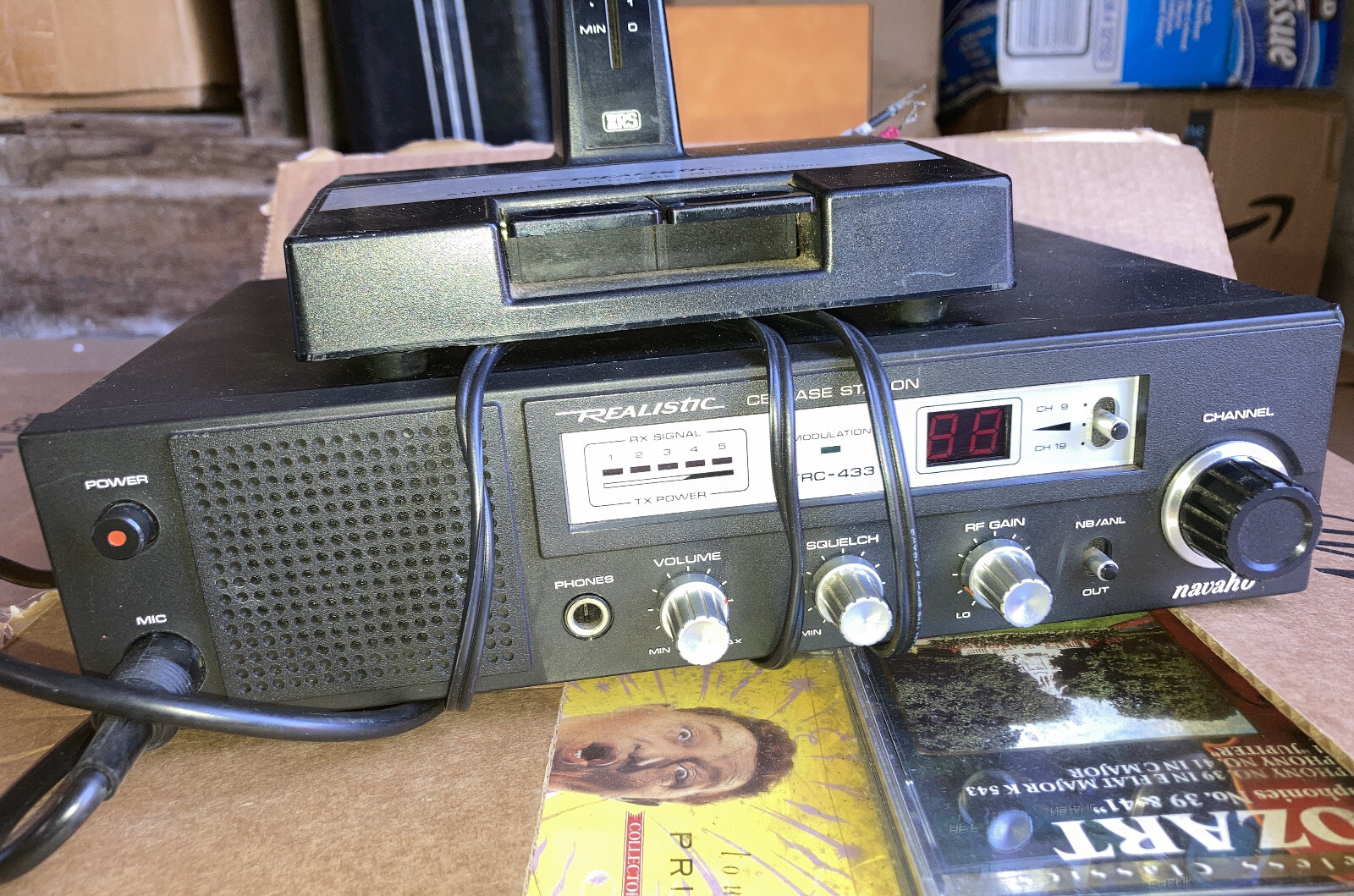 REALISTIC NAVAHO TRC433 CB Base Station 40 Channel Radio Shack eBay