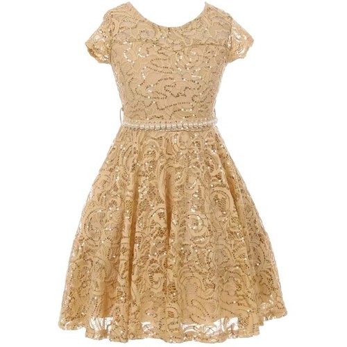 all saints gold dress All Saints main image 1
