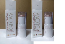 2-PACK NATASHA DENONA GLOW Face Glow Cream Shimmer, 01 Light, 0.84oz/25ml NIB