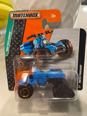Matchbox 2015 MBX Explorers Moto Tracker 77/120 Kurze Karte