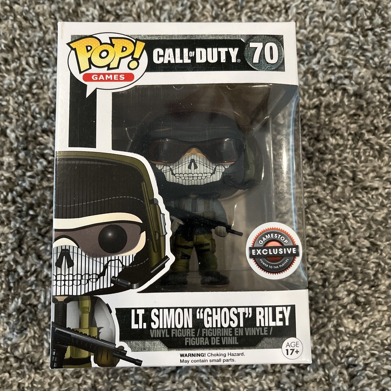 CALL OF DUTY - LT. SIMON GHOST RILEY - FUNKO POP! VINYL FIGURE