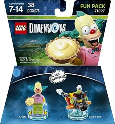 New Sealed Lego Dimensions Krusty the Clown Simpsons Bike The
