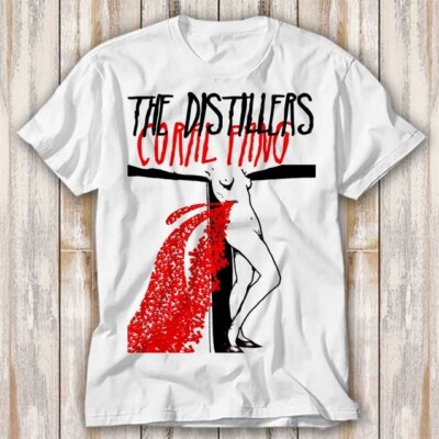  T-Shirt The Distillers Coral Fang Punk Musik Rock Band Erwachsene Top Unisex 4297