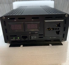 Car Pure Sine Wave Inverter DC 12V-110V 500W 60Hz Aluminum Alloy Case