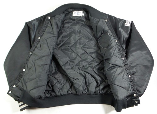 Vintage ChalkLine NFL Las Vegas OaklandRaiders Button Up Satin JacketSize Mens M - Picture 4 of 7