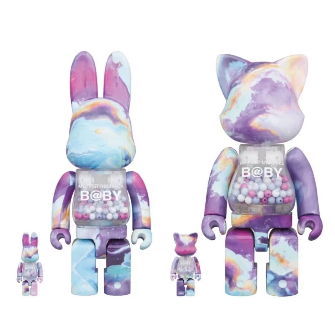 New and unopened BE RBRICK MY FIRST B BY 400 100 MARBLE Ver. Set