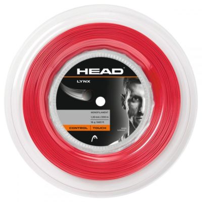 Head Lynx Rot Saitenrolle 200m UVP 150,00  NEU