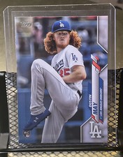 2020 Topps #235 Dustin May Rookie RC Los Angeles Dodgers