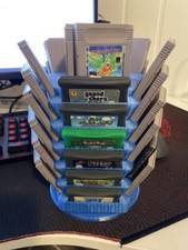 NINTENDO GAMEBOY Display stand with game holder Custom Colors game boy carousel