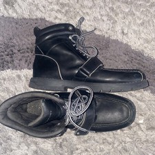 ROCKPORT XCS Mens Black LEATHER Umbwe Trail Hiker HydroShield US Sz 11M Nice One