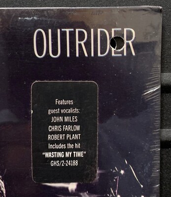 SEALED LP + PRESS KIT! Jimmy Page Outrider USA 1988 Geffen LP NM