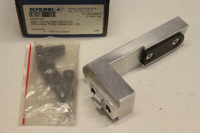 SCHUNK 300727 ABR100 ABR 100 PGN100 PZN100 Aufsatzbacke Greifer 0300727