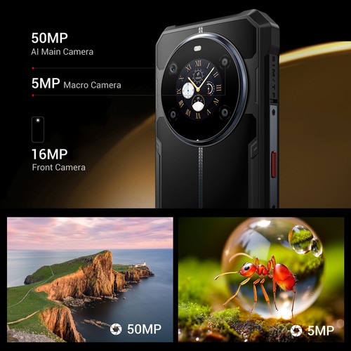 Global FOSSIBOT F109S Rugged Phone Android 15 IP68 Dual Screen 10600mAh 50MP NFC - 第 6/22 張圖片