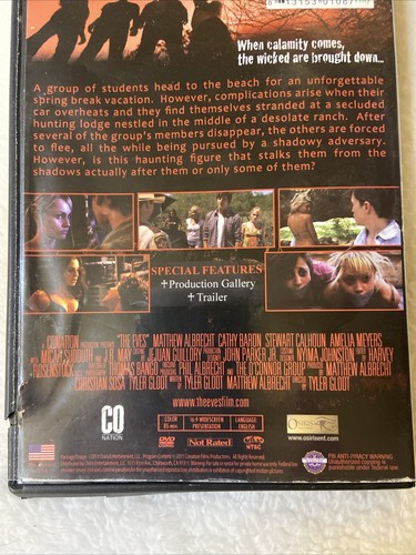The Eves Conation Films Dvd Horror 2011 Movie Manhattan Film Festival HTF OOP - Picture 3 of 6