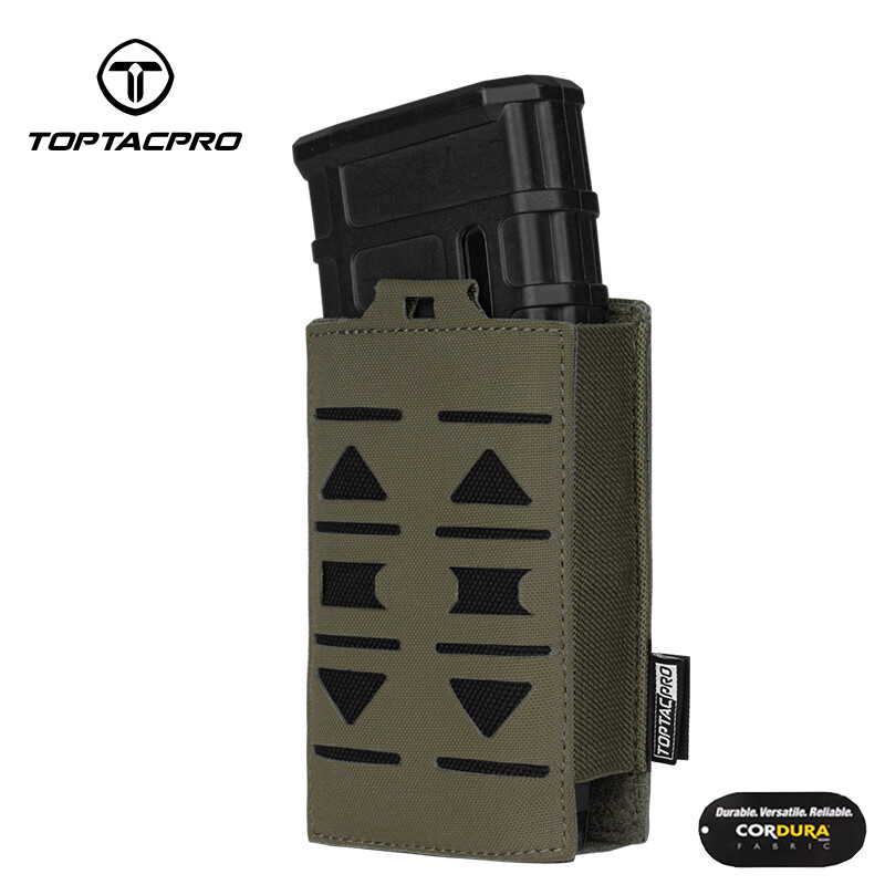 TOPTACPRO Tactical 9 mm Mag Pochette MOLLE Double Pistolet Mag Porteur