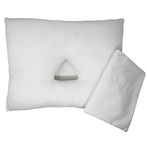 Ear Piercing Pillow For Side Sleepers, Ear Hole Cotton Blended Cushions - Picture 3 of 5