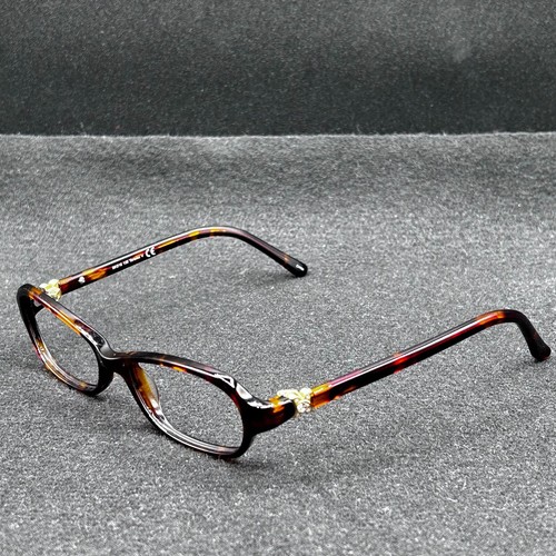 Carolee Lux K0 2001B Eyeglasses **FRAME ONLY** Brown Tortoise 50-16-135 EUC