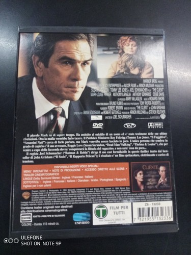DVD Snapper Il Cliente. 1994 - Foto 2 di 3