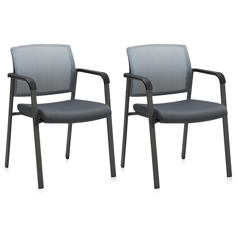 S Upholstered Fabric Seat Guest Reception