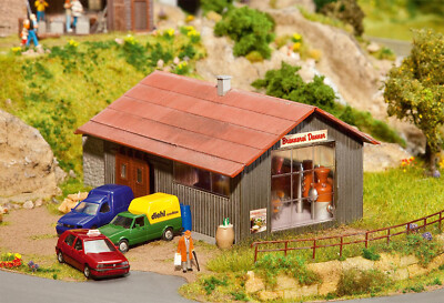 Faller 130194 HO scale 1:87 Kit of a Distillery with accessories