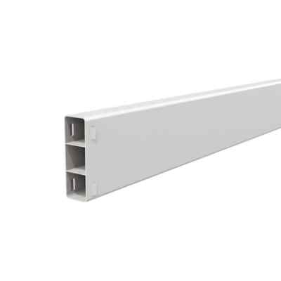 1-1/2 in. x 6 in. x 8 ft White Vinyl Ranch Rail Durable and Stylish Fencing USA