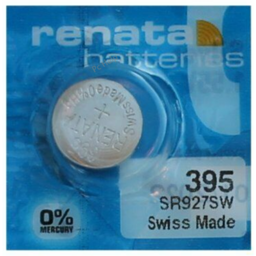Pile pour montre Renata SR927SW 395 AG7 SR927 SR57 pile bouton 0% mercure Swatch