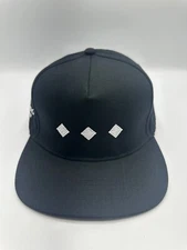 The Weeknd Trilogy Logo Black Music Mens Adult Cotton Snapback Cap Hat One Size