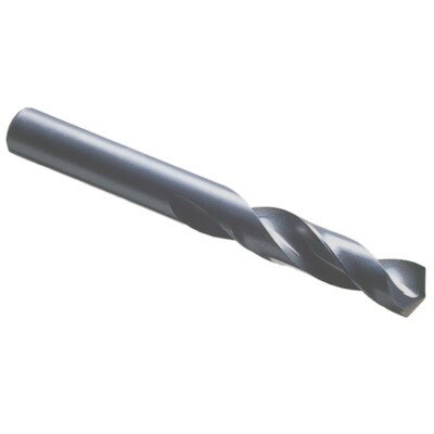 E HSS Screw Machine (Stub) Length Drill - Oxide Finish - USA - 12 Pcs.