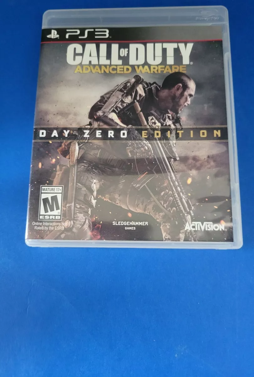 Call of duty advanced warfare edição day zero ps3 PlayStation 3