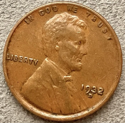 1932-D  Lincoln Wheat Cent - [XF EF] Extremely Fine - Higher Grade ~B630