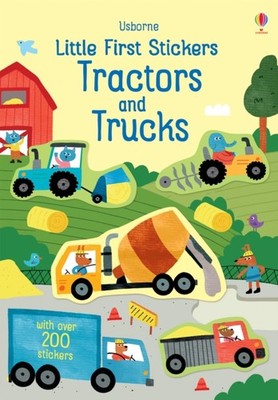 TRACTORS & TRUCKS STICKER BOOK by Hannah EDITOR Watson Paperback Self Help