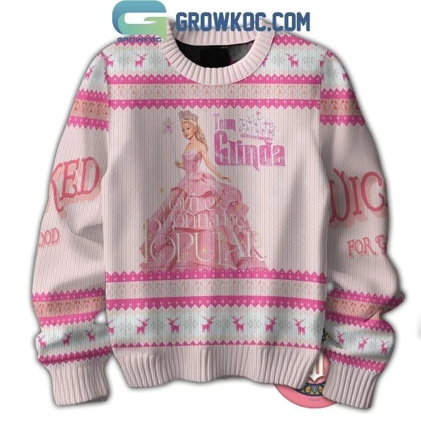 Wicked Team Glinda Toss Ugly Sweater, Gift For Fans