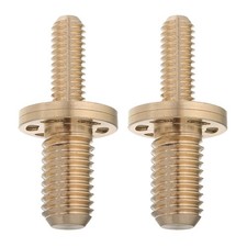 2 Pcs Billiard Cue Repairing Screws Pool Joint Parts Stick Hardware Connecting