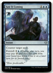 Saw It Coming 076/285 Uncommon Kaldheim MTG