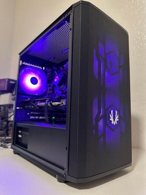 Custom RGB Gaming Desktop PC Intel i7 Quad 8 GB 500 SSD Nvidia Quadro K620 2 GB