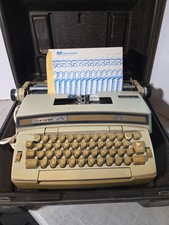 Smith Corona Coronet Super 12 Electric Typewriter Tan w/ Case Works FOR PARTS thumbnail
