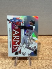 2025 Panini Crusade - Call To Arms Insert Ken Griffey Jr. #19 Silver Prizm! Reds