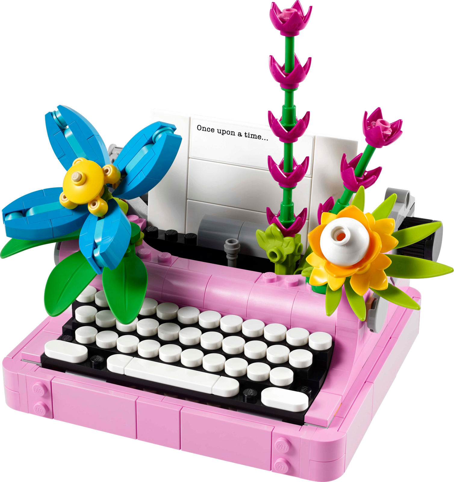 Lego Schreibmaschine Mit Blumen (Lego Creator 3-In-1) - Immagine 4