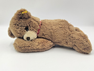 Steiff Stofftier Teddybär Kuscheltier Kuschelteddy Steiff Bär  Floppy Liegend