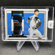 Thomas White 2024 Panini Three And Two Black #'d /8 #PDJ-TW Prospect Dual Patch