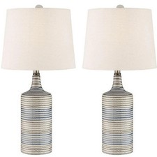 Lite Source Felicia 2 Light Table Lamp (Pack of 2) 23" x 12" - LS-23582/2PK