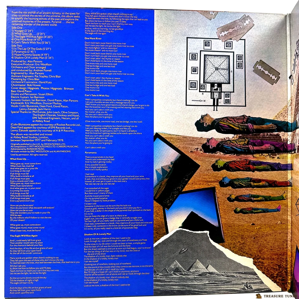 The Alan Parsons Project – Pyramid Vinyl (LP, Album) AB 4180 - Image 4 of 4