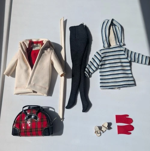 1959 Vintage Barbie Winter Holiday #975 Mattel Complete Set AND #963 Resort Set