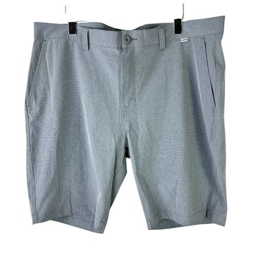 Travis Mathew Beck Golf Shorts Men's Sz 40 Blue Stretch Wrinkle Resistant