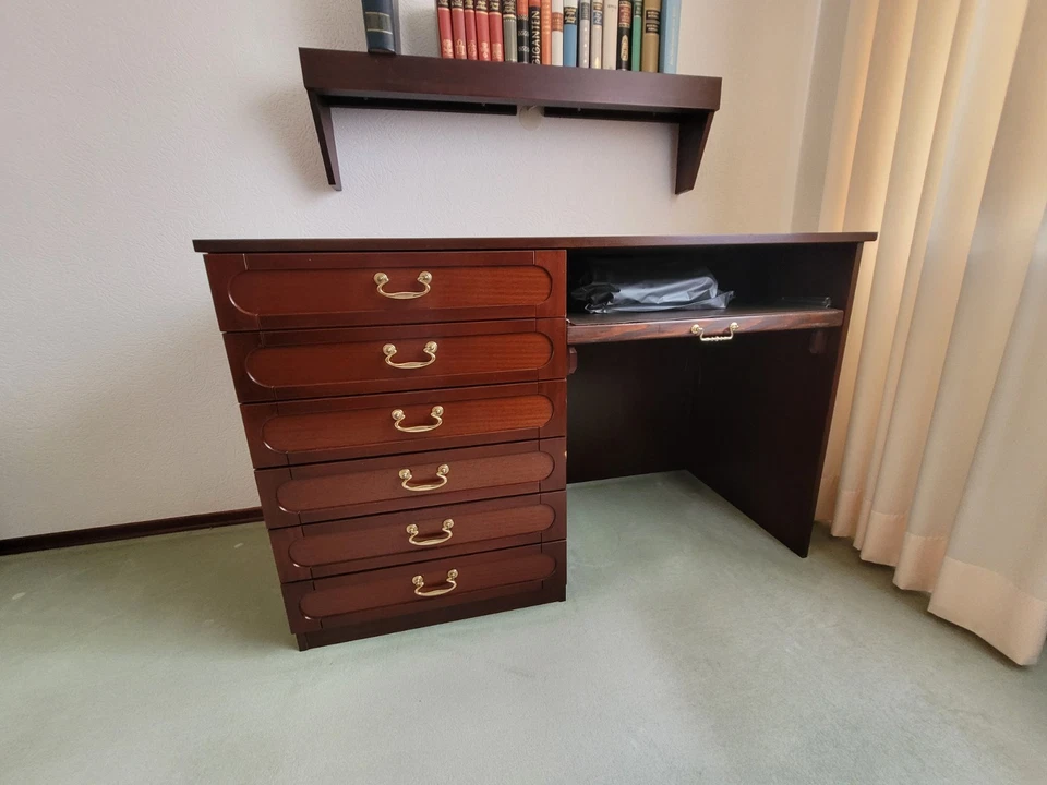 Schreibtisch Cambridge Empire Style Mahagoniholz, Purer Luxus wie NEU