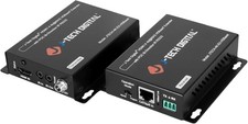 J-Tech Digital 4K HDBaseT HDMI Extender Over Cat5e/6 Ethernet up to 230ft (10...