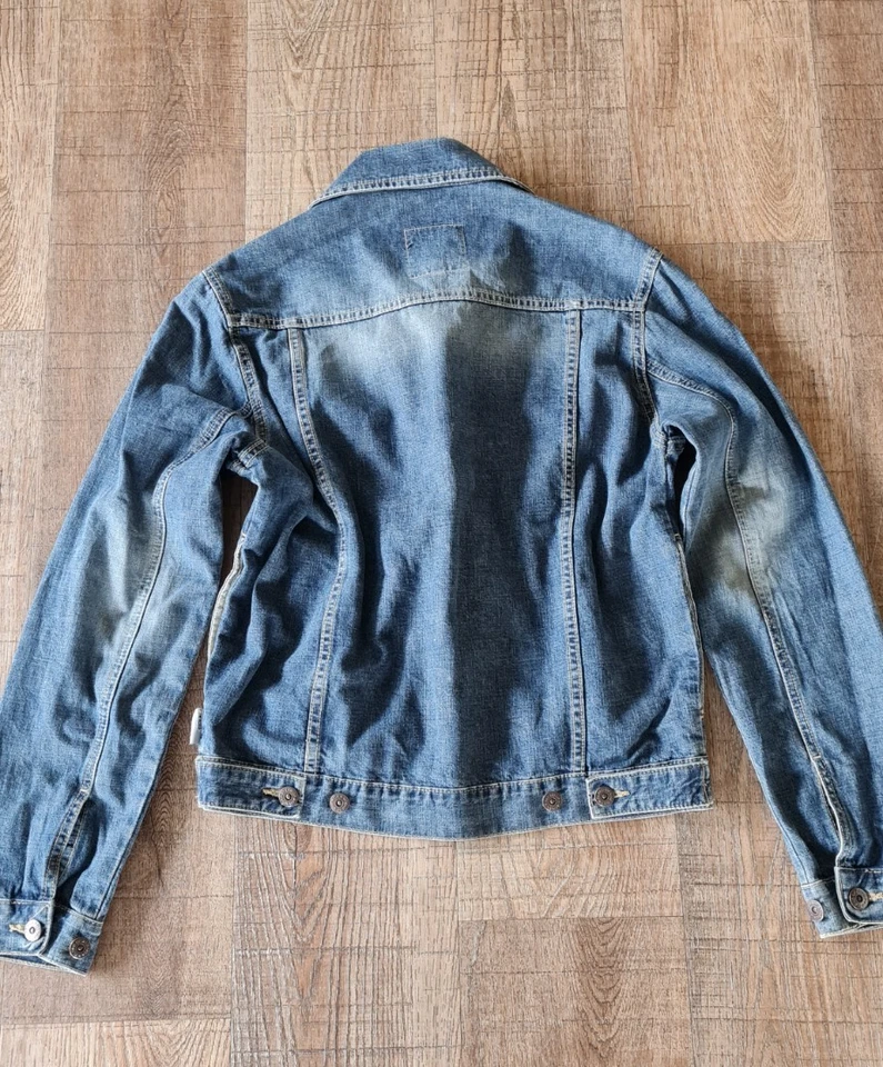 Blend coole androgyne Jeans Jacke oversized XS (S,M,L/36,38,40) blau - Bild 4 von 4