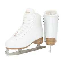 Riedell Horizon Junior Ice Skates for Girls and Boys White/Horizon 1 JR
