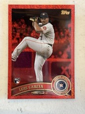 2021 Topps Archives - 2011 Topps Luis Garcia #240 Red Hot Foil /50 (RC)